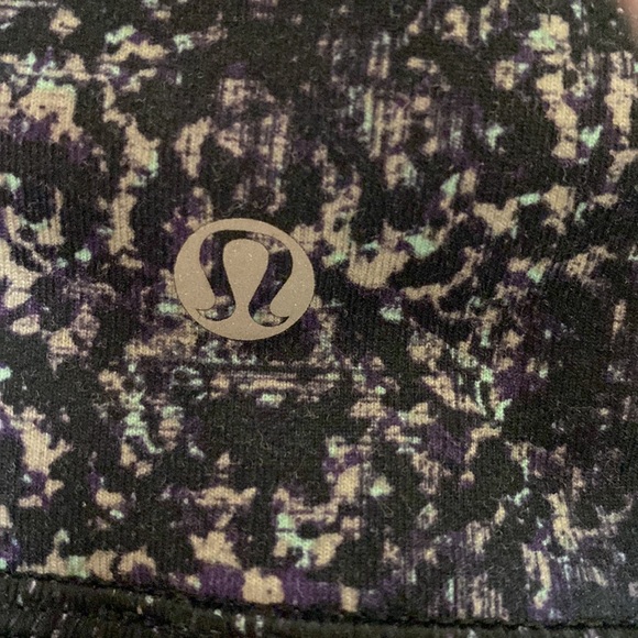 Lululemon Journey Crop Rocky Road Splatter🖤 - Picture 11 of 13